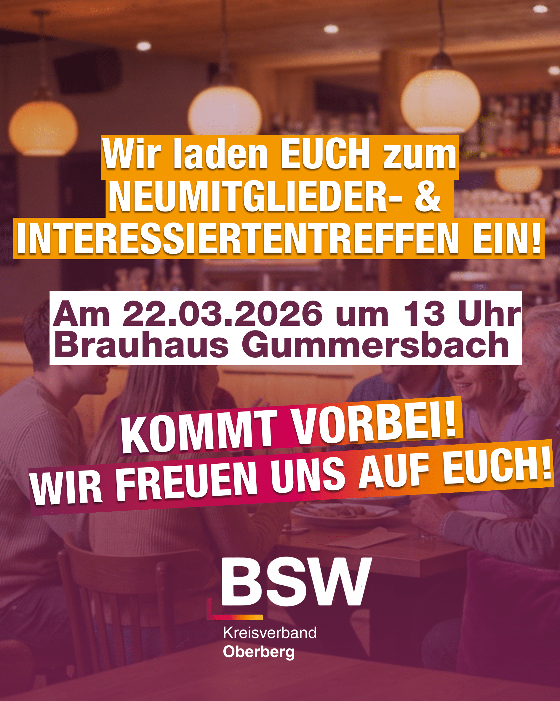 Du willst uns kennenlernen?